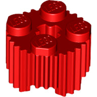 LEGO® los onderdeel Steen Rond in kleur Rood 92947