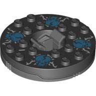 LEGO® Draaischijf Donker Blauwachtig Grijs 92549c02pb04