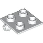 LEGO® los onderdeel Scharnier in kleur Wit 6134