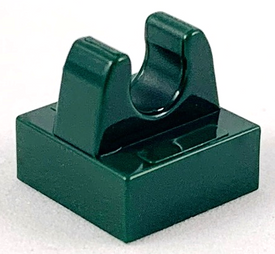 LEGO® los onderdeel Tegel Aangepast Donkergroen 2555