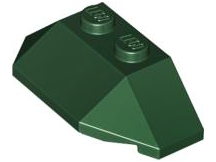 LEGO® los onderdeel Wig in kleur Donkergroen 47759