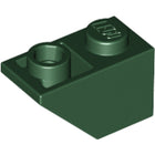 LEGO® los onderdeel Dakpan Omgekeerd Donkergroen 3665