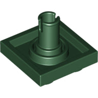 LEGO® los onderdeel Plaat Aangepast Donkergroen 2476