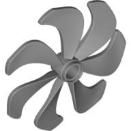 Plaatje in Gallery viewer laden, LEGO® los onderdeel Propellor in kleur Zilver 87751