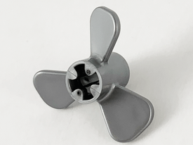 LEGO® los onderdeel Propellor in kleur Zilver 6041