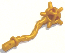Plaatje in Gallery viewer laden, LEGO® los onderdeel Wapen in kleur Parel Goud 93787