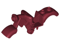 LEGO® los onderdeel Fiets & Motor in kleur Donkerrood 85983