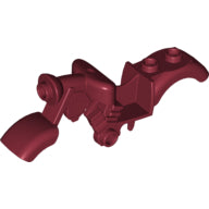 LEGO® los onderdeel Fiets & Motor in kleur Donkerrood 85983