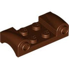 LEGO® los onderdeel Spatbord in kleur Roodachtig Bruin 93590