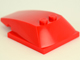 LEGO® los onderdeel Wig in kleur Rood 93591