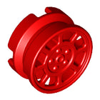 LEGO® los onderdeel Wiel in kleur Rood 93593