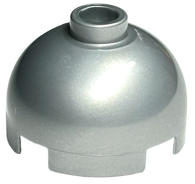 LEGO® los onderdeel Steen Rond in kleur Zilver 553