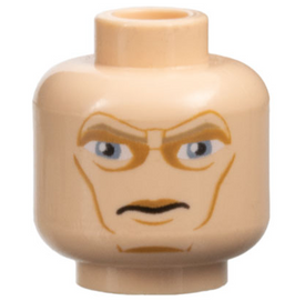 LEGO® los onderdeel Hoofd in kleur Lichte Noga 3626pb0519