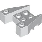 LEGO® los onderdeel Wig in kleur Wit 50373