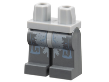 Plaatje in Gallery viewer laden, LEGO® Benen met Motief Licht Blauwachtig Grijs 970c85pb04