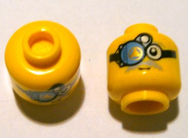 LEGO® los onderdeel Hoofd in kleur Geel 3626cpb0518