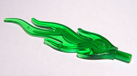 LEGO® onderdeel Energy Effect Doorzichtig Groen 85959pb02