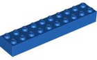 LEGO® los onderdeel Steen in kleur Blauw 3006