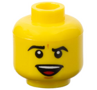 LEGO® los onderdeel Hoofd in kleur Geel 3626pb0537