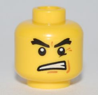 LEGO® los onderdeel Hoofd in kleur Geel 3626bpb0533