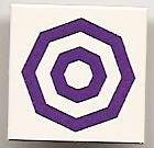 LEGO® los onderdeel Tegel met Motief in kleur Wit 3068pb0390