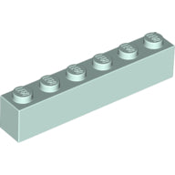 LEGO® los onderdeel Steen in kleur Licht Aqua 3009