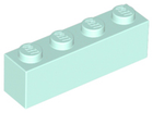 LEGO® los onderdeel Steen in kleur Licht Aqua 3010