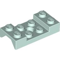 LEGO® los onderdeel Spatbord in kleur Licht Aqua 60212