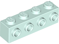 LEGO® los onderdeel Steen Aangepast Licht Aqua 30414