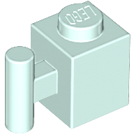 LEGO® los onderdeel Steen Aangepast in kleur Licht Aqua 2921