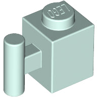 Plaatje in Gallery viewer laden, LEGO® los onderdeel Steen Aangepast in kleur Licht Aqua 2921