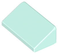 Plaatje in Gallery viewer laden, LEGO® los onderdeel Dakpan Algemeen Licht Aqua 85984