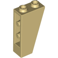 Plaatje in Gallery viewer laden, LEGO® los onderdeel Dakpan Omgekeerd in kleur Geelbruin 2449