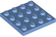 Plaatje in Gallery viewer laden, LEGO® los onderdeel Plaat Algemeen Medium Blauw 3031