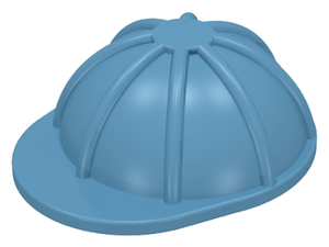 LEGO® los onderdeel Hoofddeksels in kleur Maersk Blue 3833