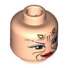 LEGO® los onderdeel Hoofd in kleur Lichte Noga 3626bpb0554