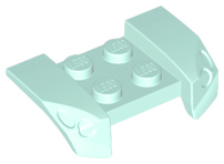 LEGO® los onderdeel Spatbord in kleur Licht Aqua 44674