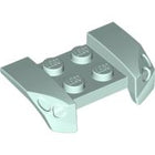 LEGO® los onderdeel Spatbord in kleur Licht Aqua 44674