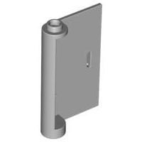 Plaatje in Gallery viewer laden, LEGO® los onderdeel Deur Licht Blauwachtig Grijs 58380