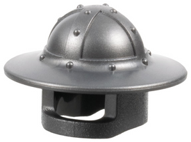 LEGO® los onderdeel Hoofddeksels Parel Donkergrijs 30273