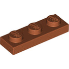 LEGO® los onderdeel Plaat Algemeen Donker Oranje 3623