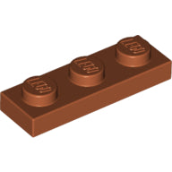 LEGO® los onderdeel Plaat Algemeen Donker Oranje 3623