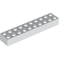 LEGO® los onderdeel Steen in kleur Wit 3006