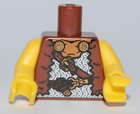 LEGO® Lijf met Motief Roodachtig Bruin 973pb0852c01