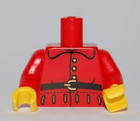 LEGO® los onderdeel Lijf met Motief Rood 973pb0849c01