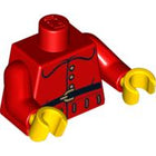 LEGO® los onderdeel Lijf met Motief Rood 973pb0849c01
