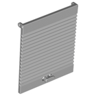 LEGO® los onderdeel Deur Licht Blauwachtig Grijs 6155