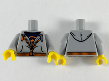 Plaatje in Gallery viewer laden, LEGO® Lijf met Motief Licht Blauwachtig Grijs 973pb0843c01