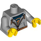 LEGO® Lijf met Motief Licht Blauwachtig Grijs 973pb0843c01