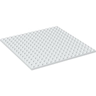 Plaatje in Gallery viewer laden, LEGO® los onderdeel Plaat Algemeen in kleur Wit 91405